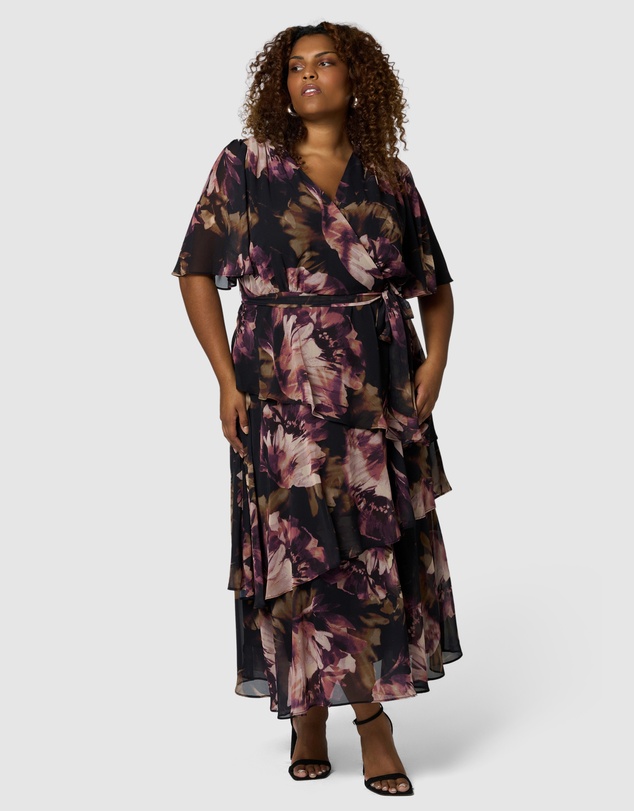 Pink Dusk by Curve Project - Hypnotic Maxi Dress
