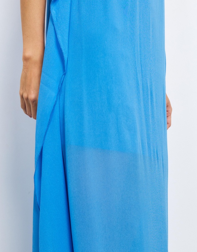 AERE - Solea Drape Back Maxi Dress