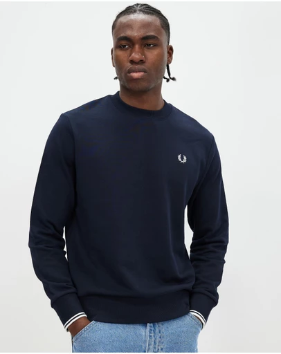 Fred Perry - Crew Neck Sweatshirt