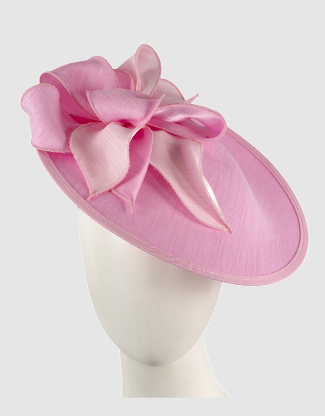 Max Alexander - Hot Pink Plate Racing Fascinator