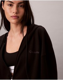 Calvin Klein - Logo Cotton Jersey Sweat Hoodie