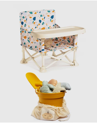 IZIMINI - Charlie Baby Chair V2 & Beach Toys