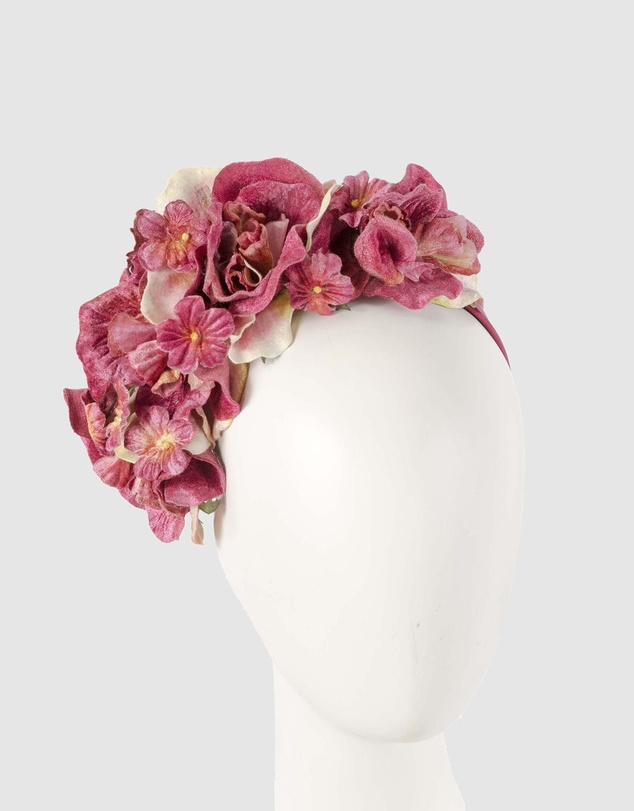 Max Alexander - Vintage Flowers Fascinator Headband
