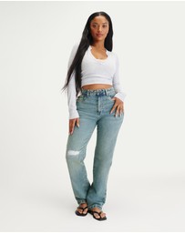 Cotton On - Curvy Stretch Straight Jean