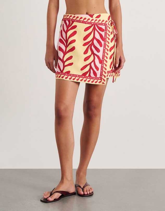 Jag - Rowan Wrap Skirt - ICONIC EXCLUSIVE