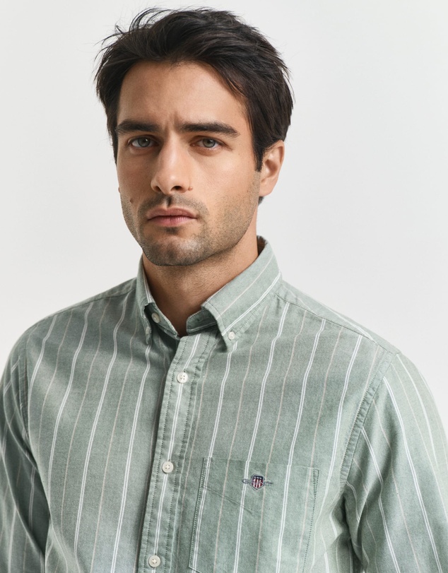 Gant - Regular Fit Striped Classic Oxford Shirt