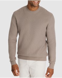 Tarocash - Idris Textured Crew Knit