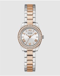 GUESS - Guess Ladies 2-Tone 30mm Analogue Watch