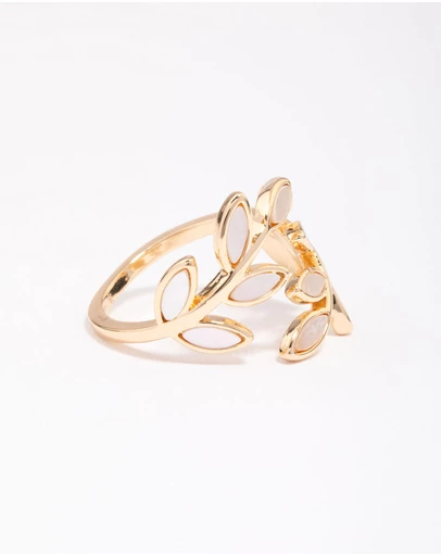 Lovisa - Gold Cats Eye Laurel Ring