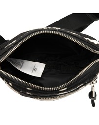 Pre-Loved by Azura Reborn - Pre-Loved Zebra Print Nylon Logo Cannon Belt Bag