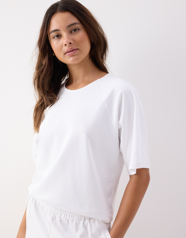 Wanderluxe Sleepwear - Florence Top White