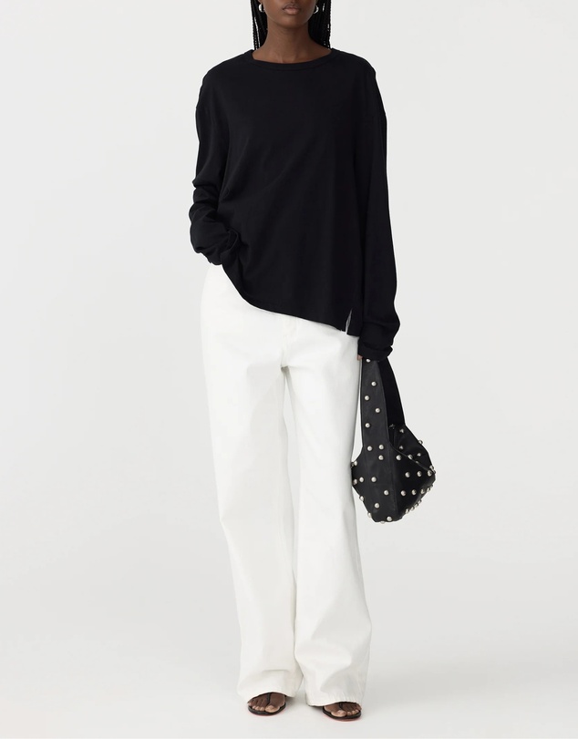 Bassike - Boyfriend Heritage Long Sleeve T-Shirt