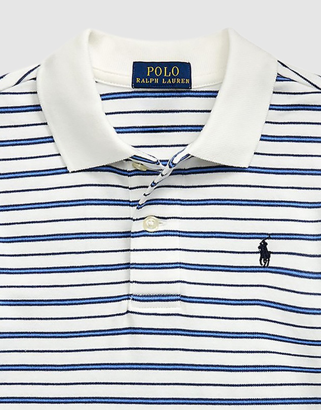 Polo Ralph Lauren - Striped Soft Cotton Polo Shirt - Babies-Kids