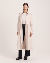SABA - Karla Wool Longline Trench Coat