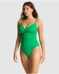 Sea Level Australia - Essentials Edit Cross Front Scoop Back One Piece
