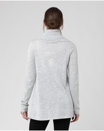 Ripe Maternity - Cowl Neck Nursing Knit