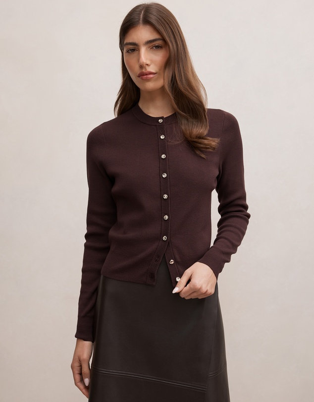 Forever New - Rylee Crew Neck Cardigan