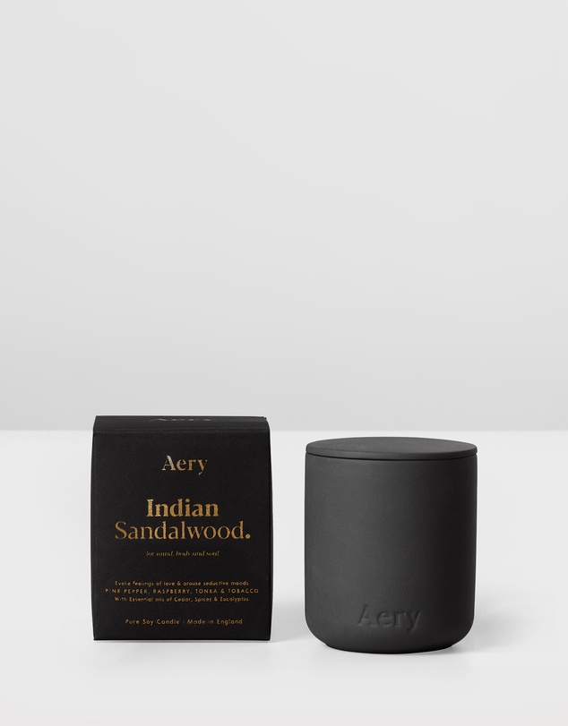 Aery Living - Fernweh Matte Ceramic Candle with Lid