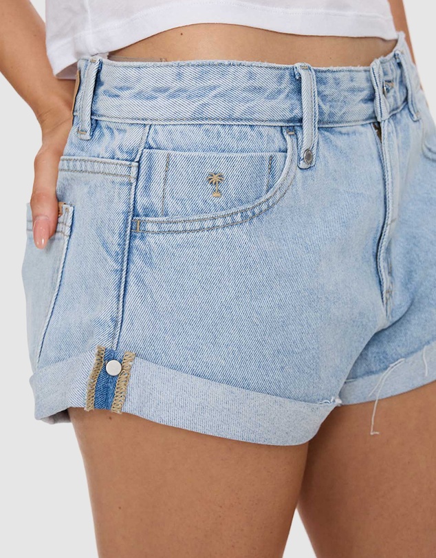 Thrills - Remi Rolled Low-Rise Baggy Shorts