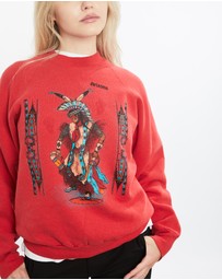 Vintage by The Real Deal - Pre Loved - Vintage 1990 Arizona American Indian Sweatshirt