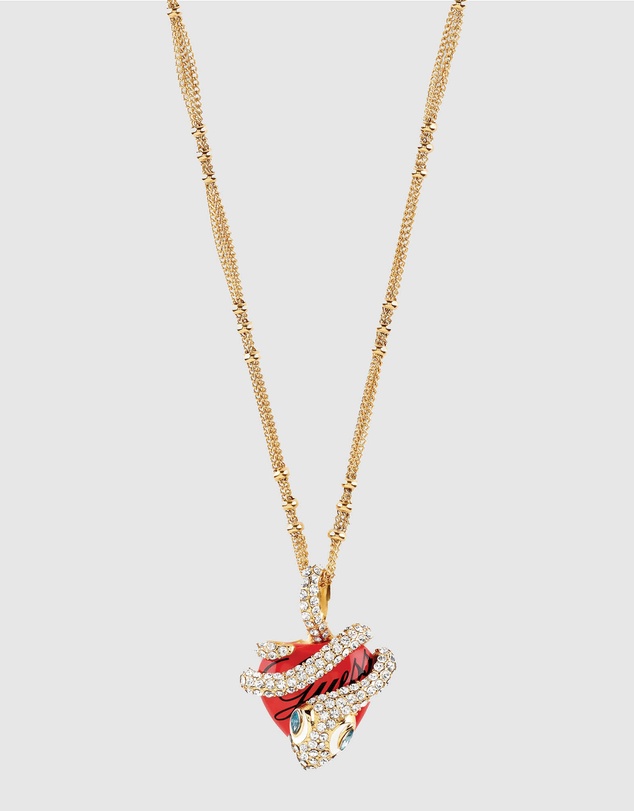 GUESS - Gold-Tone Vintage Guess Necklace