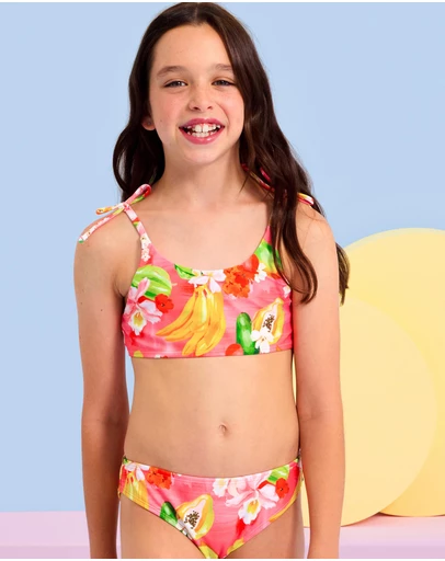 Seafolly - Tropique Tie Bikini - Teens