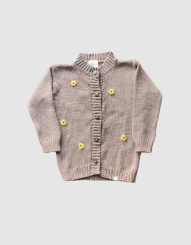 Alex & Ant - Sunflower Cardigan - Mocha