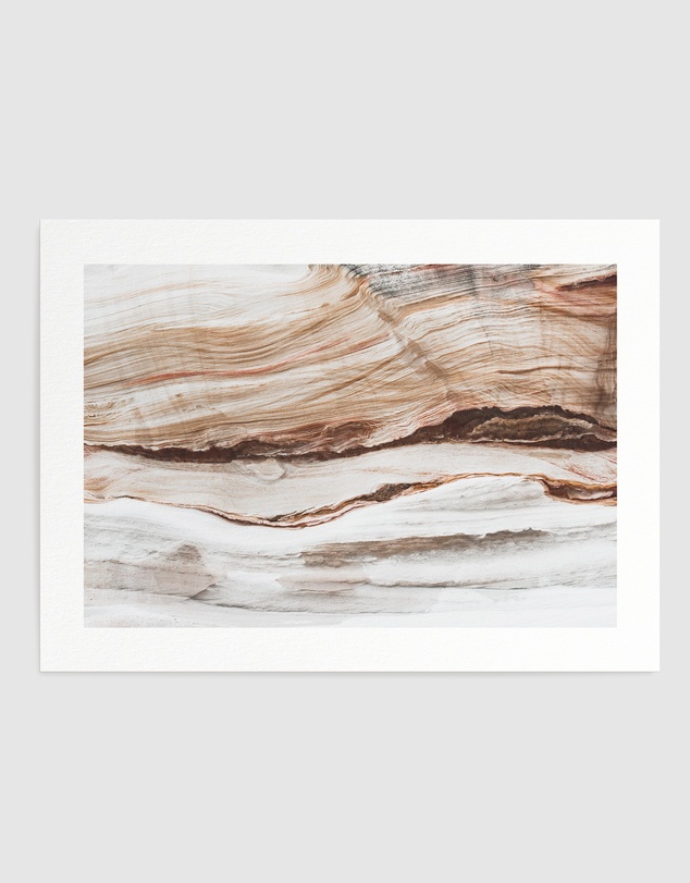 Olive et Oriel - Bronte Rocks Art Print