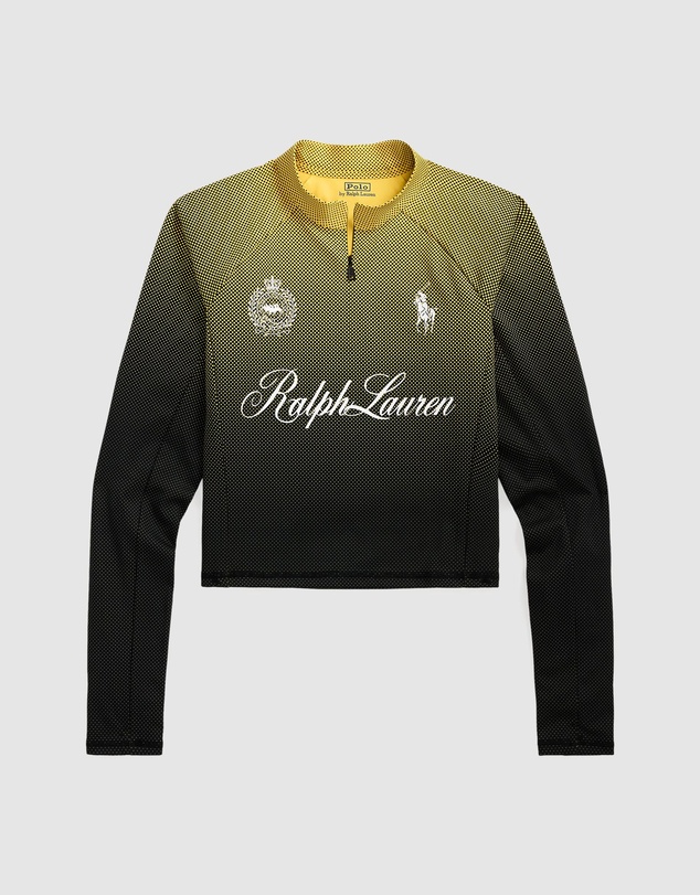 Polo Ralph Lauren - Graphic Cropped Quarter-Zip