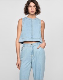 Staple the Label - Amelia Chambray Top