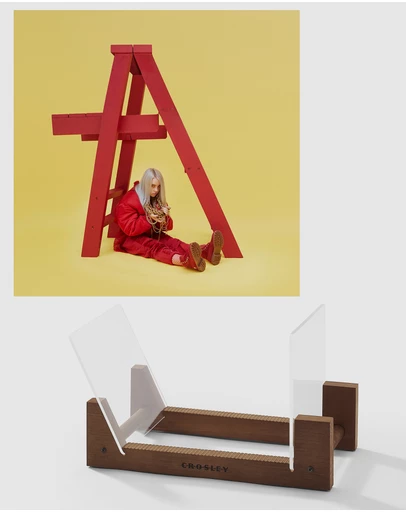 Universal Music - Billie Eilish - Don't Smile At Me & Crosley Record Storage Display Stand