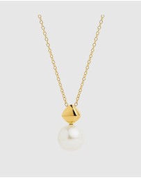 Najo - Mirage Yellow Gold Pearl Necklace