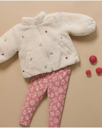 Purebaby - Thick Leggings with Pockets -Kids-Babies