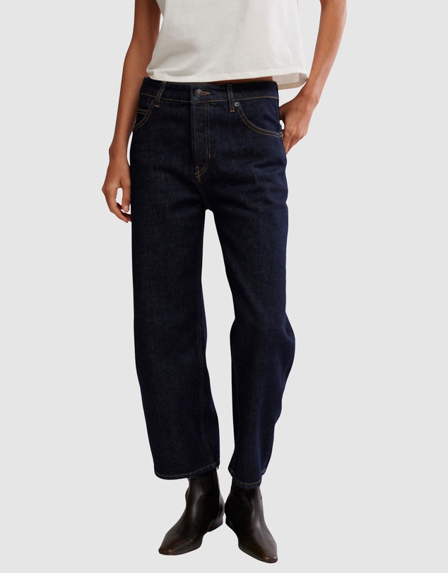 Free People - Deep Trance Dropped Boyfriend Jeans