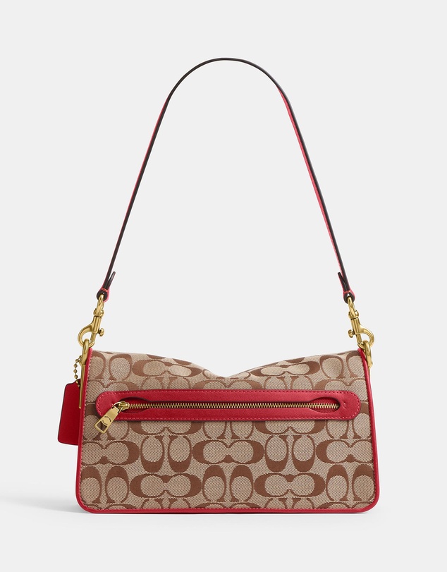 Coach - Soft Tabby Shoulder Bag 26 In Signature Jacquard