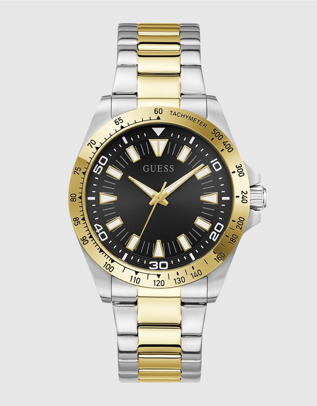 GUESS - GUESS Men's 2-Tone Analogue Watch