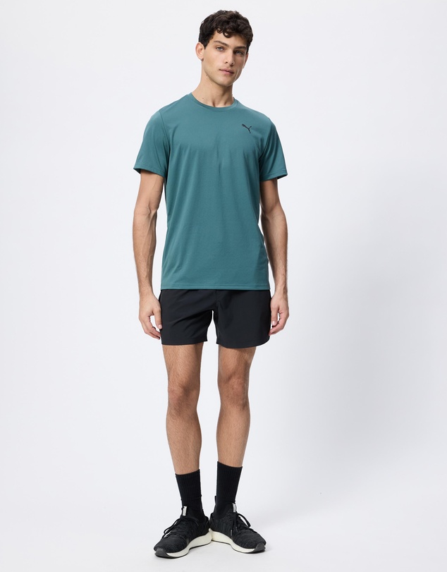 Puma - Train All Day Essentials Solid Cat Tee (LC Small Cat)