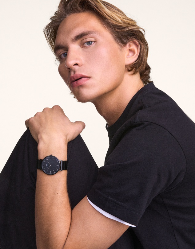 Daniel Wellington - Classic 40mm Anthracite Piano Brushed