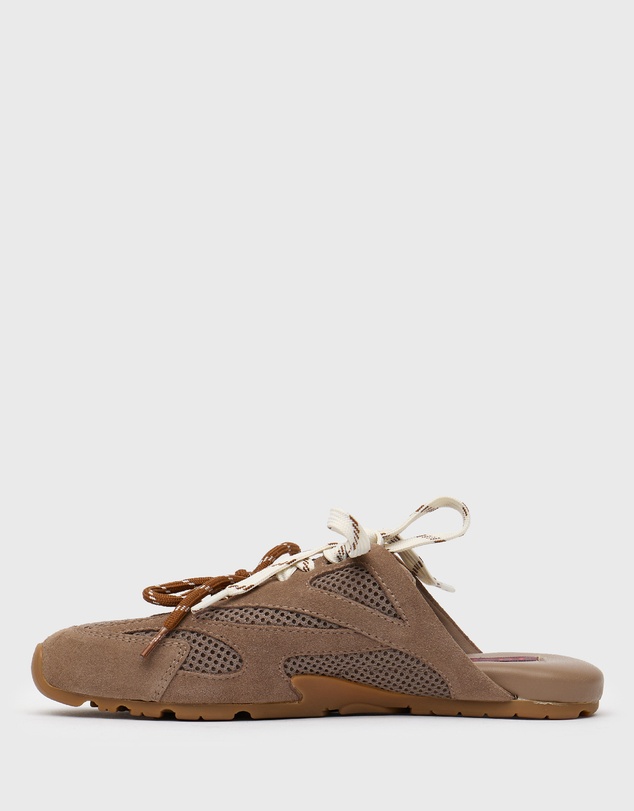 Betts - Ali Suede Leather Mule Sneakers