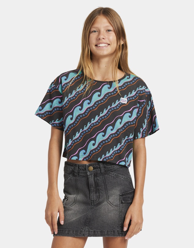 Billabong - Girls 6 to 14 Sea Level Crop T-Shirt