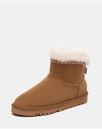 EVERAU - Australian Shepherd Ugg Classic Liora Cow Suede Upper UGG Boots
