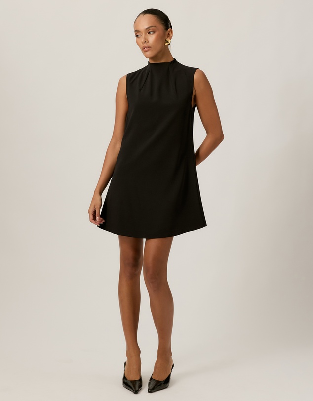 Tussah - Sue Crepe Shift Mini Dress
