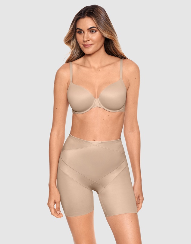 Miraclesuit Shapewear - Tummy Tuck Firm Control High Waist Shapewear Shorts