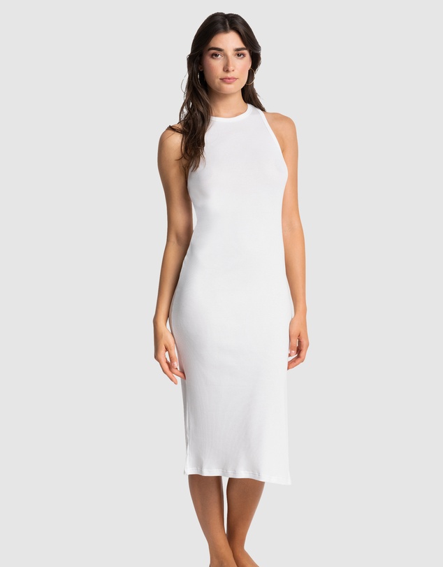 Passionata - Kate Ribbed Cotton & Modal Midi Lounge Dress