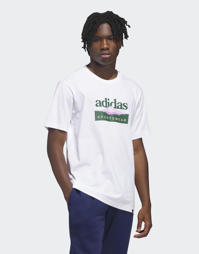 adidas Sportswear - Sportsman Mountain Graphic T-Shirt Mens