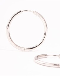 Lovisa - Surgical Steel Polished Hoop Earrings
