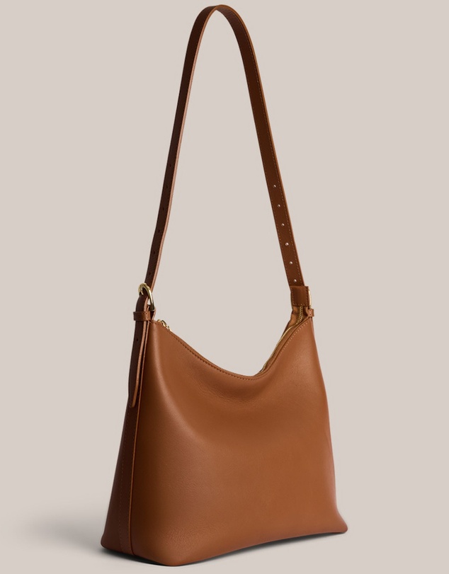 VESTIRSI - Harper Bordeaux Leather Hobo