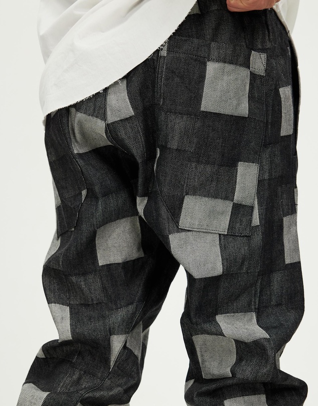 Surrounded By Ghosts - The Vanadium Denim Drawstring Pants