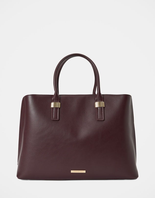 Forever New - Kate Laptop Metal Detail Tote Bag