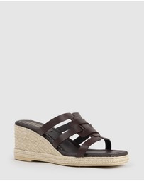 Edward Meller - MADERE Square Toe Slide Espadrille